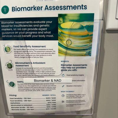 biomarker assessment