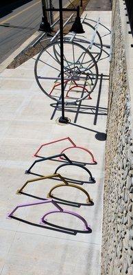 Funny bike racks!