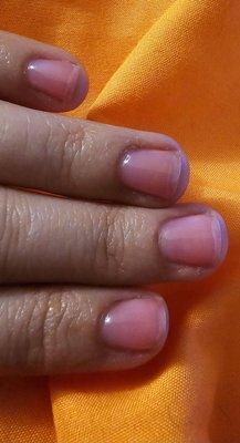 For some reason, this color is very hard to find at nails salon.