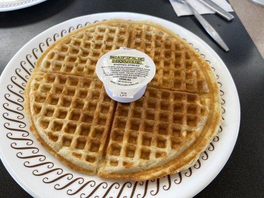 Butter milk waffle