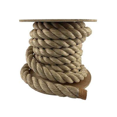 Unmanila or Promanila rope is a synthetic polypropylene rope resembling natural fiber manila rope. Great for outdoor handrails or fences.