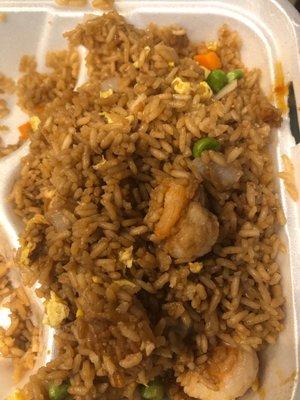 Shrimp fried rice