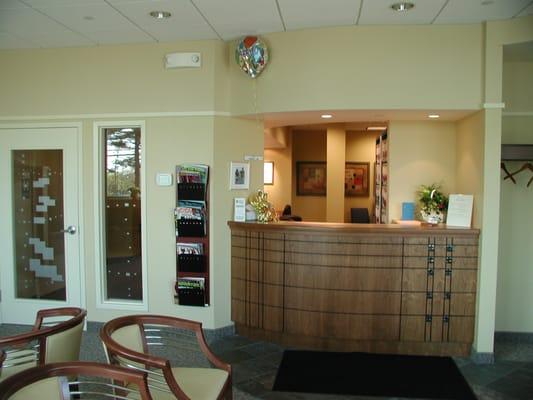 Bourne Dental front desk-check in