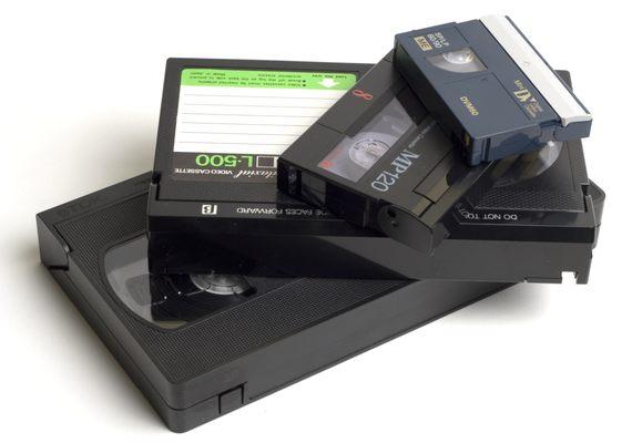 Betamax, VHS, VHS-C, Digital 8MM and Mini DV tapes converted to DVD and flash drive