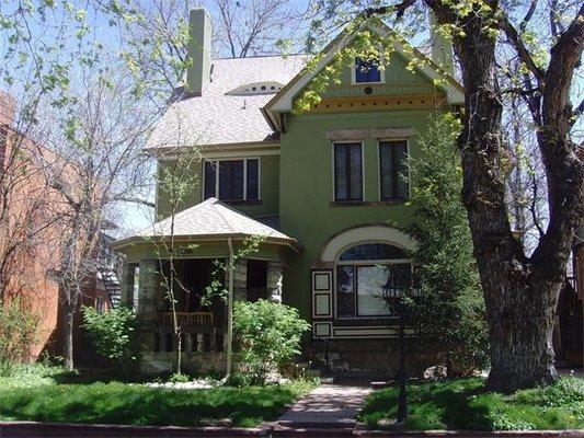 Happy Buyers--this charming Victorian Home has 5 condos within the 4000 sq feet. My Buyers love their penthouse condo!