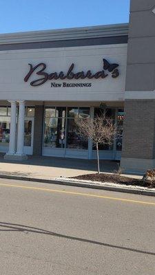 Strip mall store-front between Carter's and Old Navy.