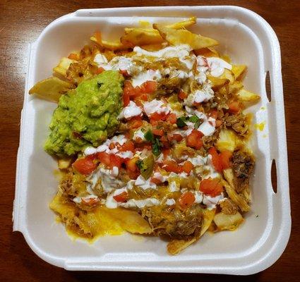 TN Fries with carnitas