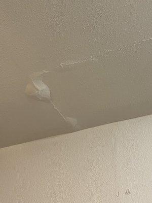 Ceiling leak getting worse