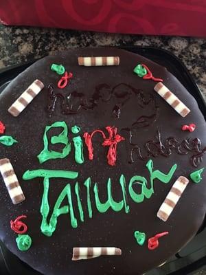 Think twice before you order a birthday cake from Cold Stone in Longmont.