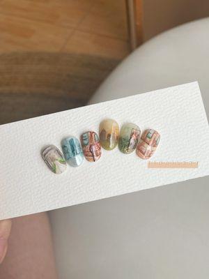 Boston inspiration nails