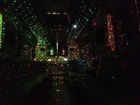 Party Bus lighting---infinite combinations!