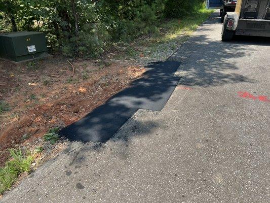 Asphalt repair