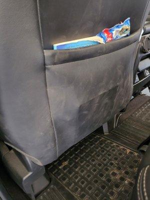 Dirty seats