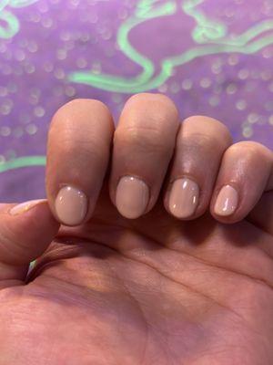 Gel manicure