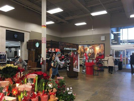 You can also get yourself some Starbucks java while waiting for your watch to get fixed.