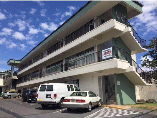 Our *NEW* Location at 1744 Liliha St., Suite 206