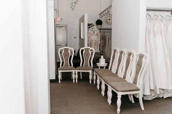 Private Bridal Viewing Area