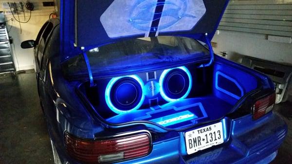 Custom trunk built in 96' Chevy Impala SS