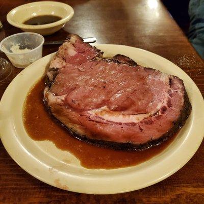 All you can eat prime rib special. They only do this a few times a year.