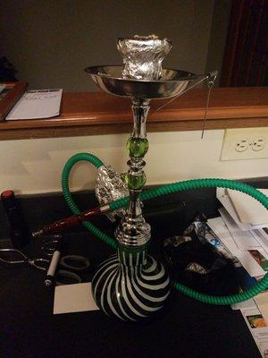 My new hookah..... The Green Goblin