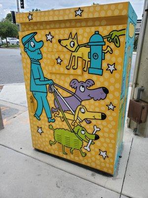 Electrical Box art on the main street