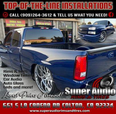 Super Audio Rims and Tires Lowest Prices Around!