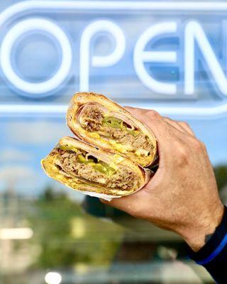 Crisp, Juicy, and Delicious!  Love at first bite. Come and discover the unforgettable taste of our Cuban Sandwich!