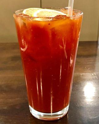 Bloody Mary to start the day.