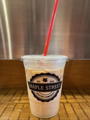 Iced Maple Vanilla Latte  so good!