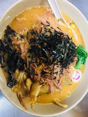 Miso Ramen with pull pork