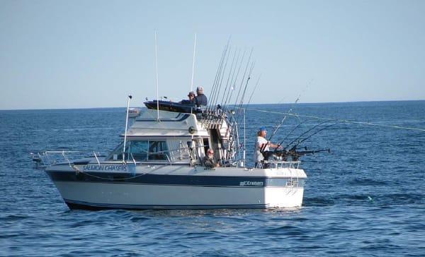 the Salmon Chasers boat