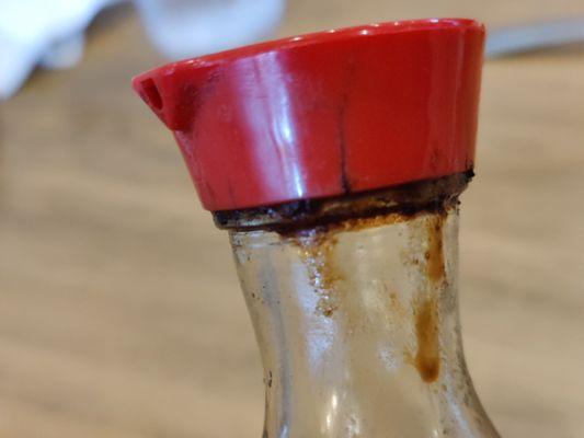 Super Nasty Soy Sauce... Do they ever clean?