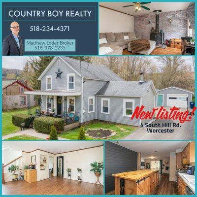 Current Listing in Worcester NY, Otsego County!