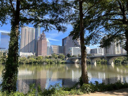 Stop along Town Lake