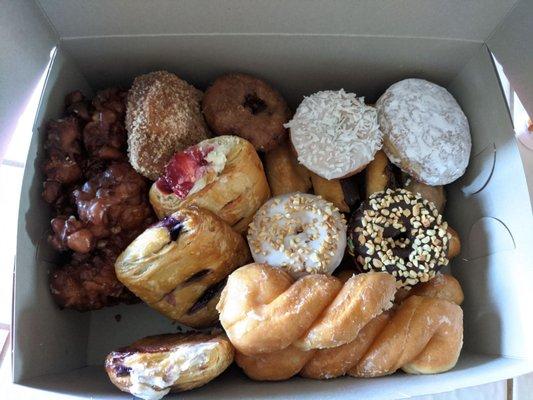 Box of donuts.