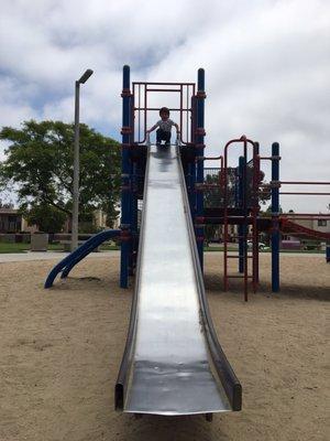 Long slide!