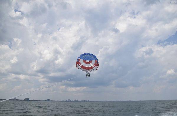 Parasailing!