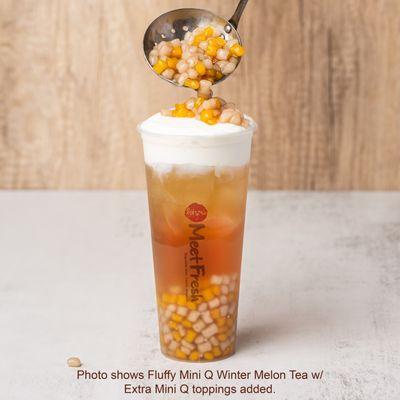 Fluffy Mini Q Winter Melon Tea