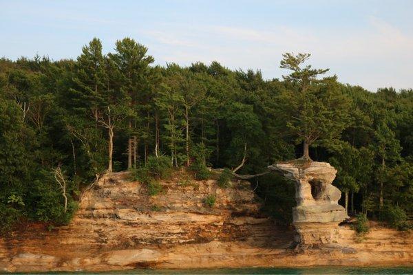 Pictured Rocks National Lakeshore: Chapel Rock