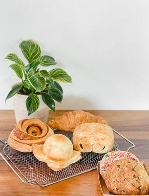 Delicious new croissants and fresh baked pastries, now available at our Chandler location!