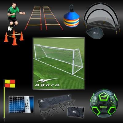 Agora soccer goals & equipment