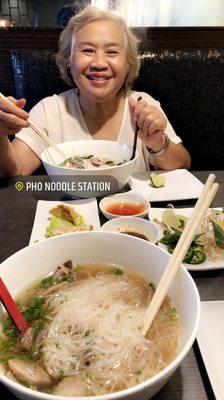 Momma approved! She never likes a restaurant Phó!