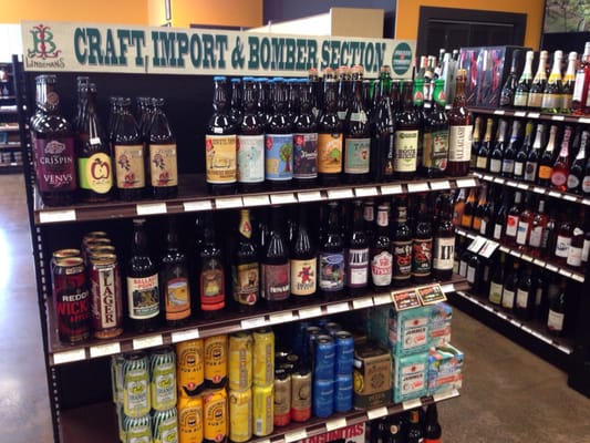 Best craft beer selection in the area!