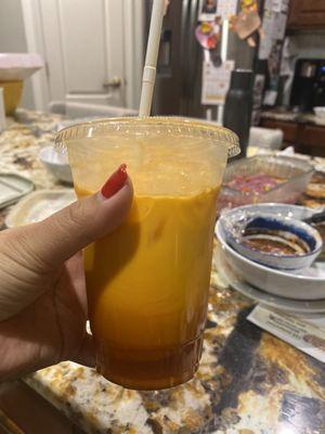 Thai Iced Tea with Milk