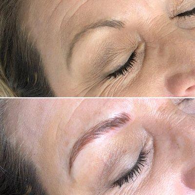 First session Microblading & shading