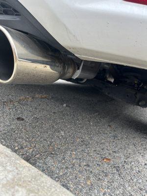 Muffler delete