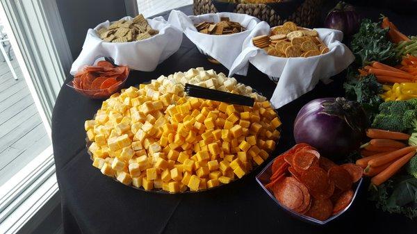 Cheese Display - Howard Wedding