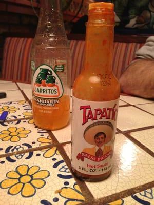 Great Mexican soda and hot sauce!