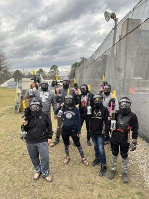 Paintball family