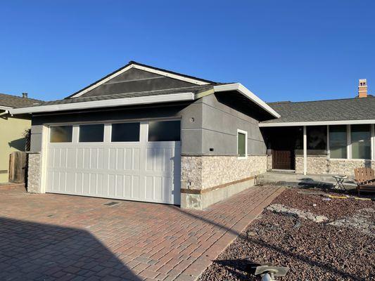 Stone and stucco work